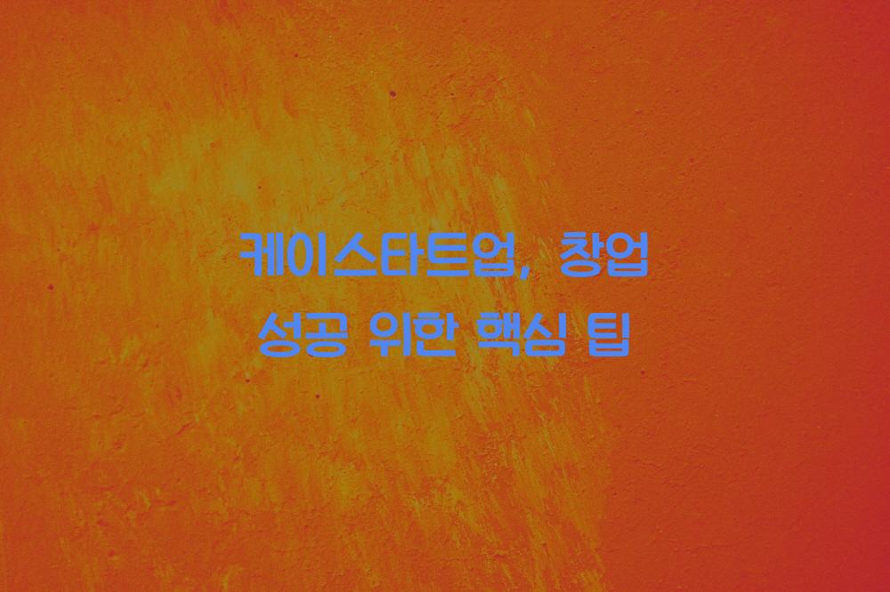 케이스타트업