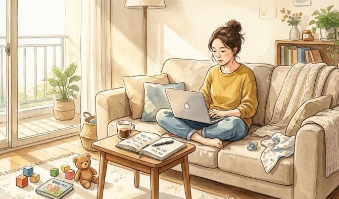 전업맘 자기계발 언러닝 육아 성장 기록