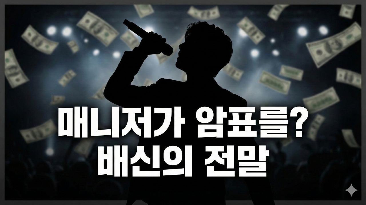 성시경 매니저 사기? 암표 뒷거래 충격 실체 공개 (배신감 주의)