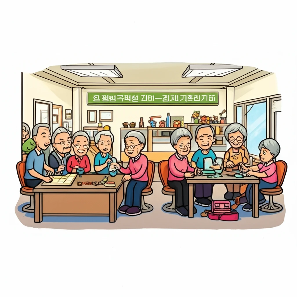 과천시 시니어클럽 노인 일자리 모집 ..