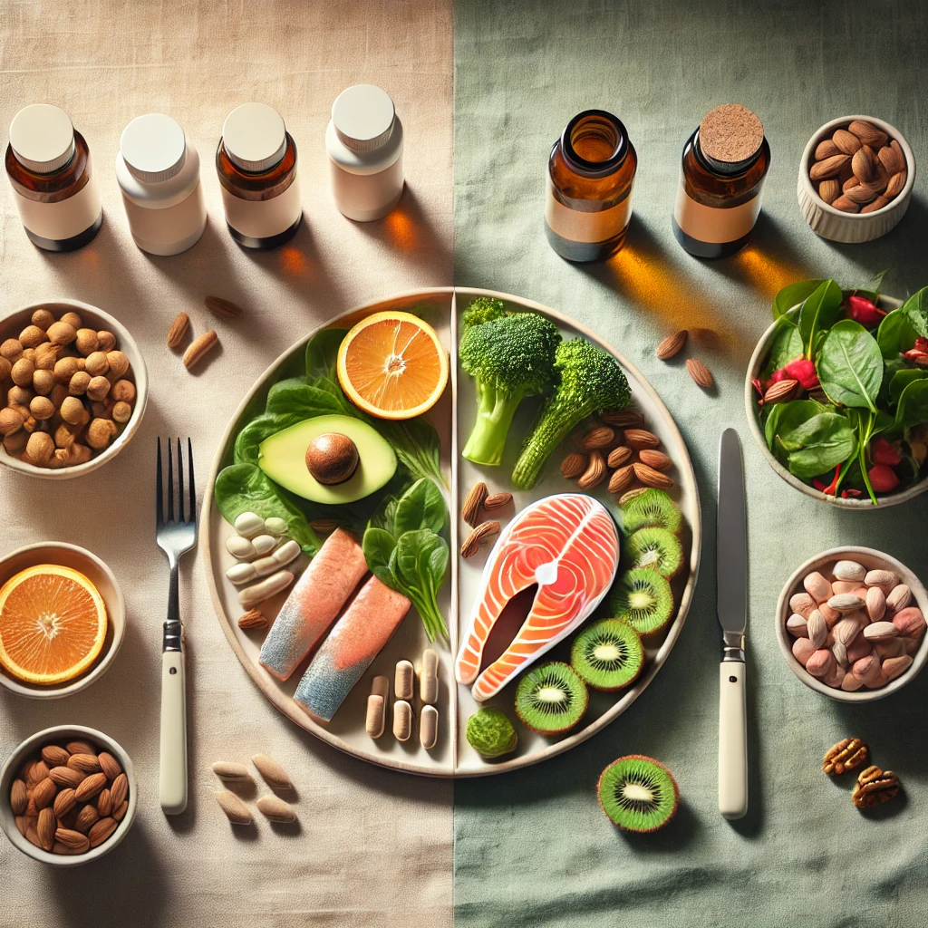 영양제와 건강 식단