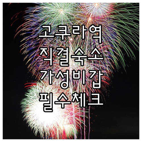 기타큐슈 여행 고쿠라역 직결 숙소부터..