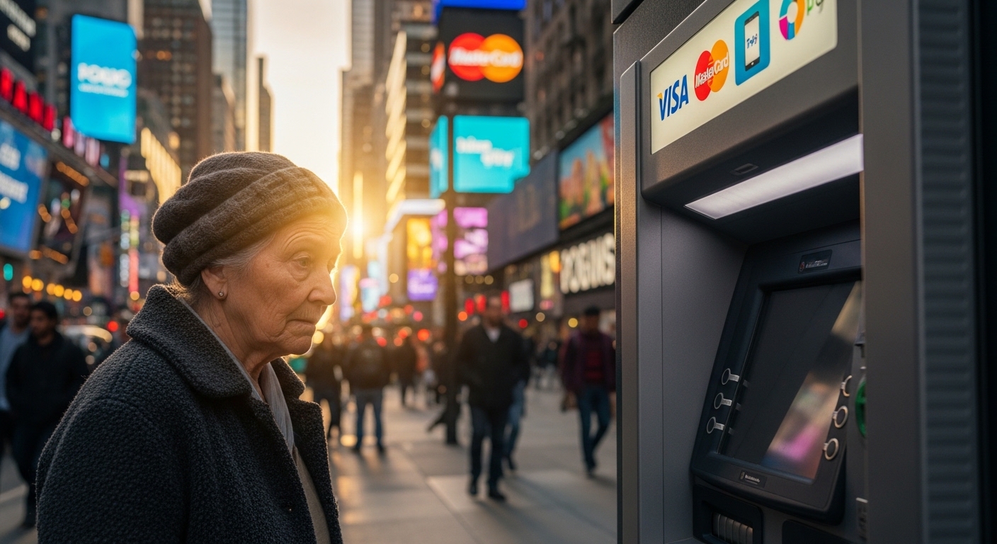 "세뱃돈 뽑을 곳이 없다?" ATM 3만 대 선 붕괴로 드러난 현금 금융 격차