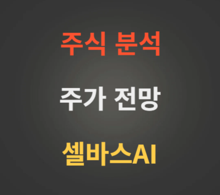 셀바스AI 주가 전망 분석