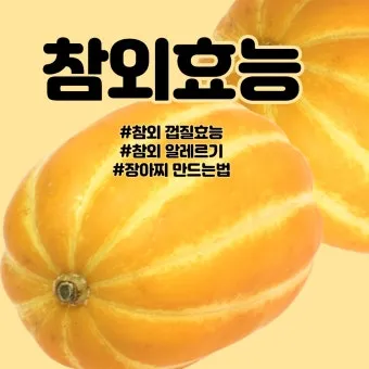 참외 효능 및 영양 정보 섭취 효과 정리_14