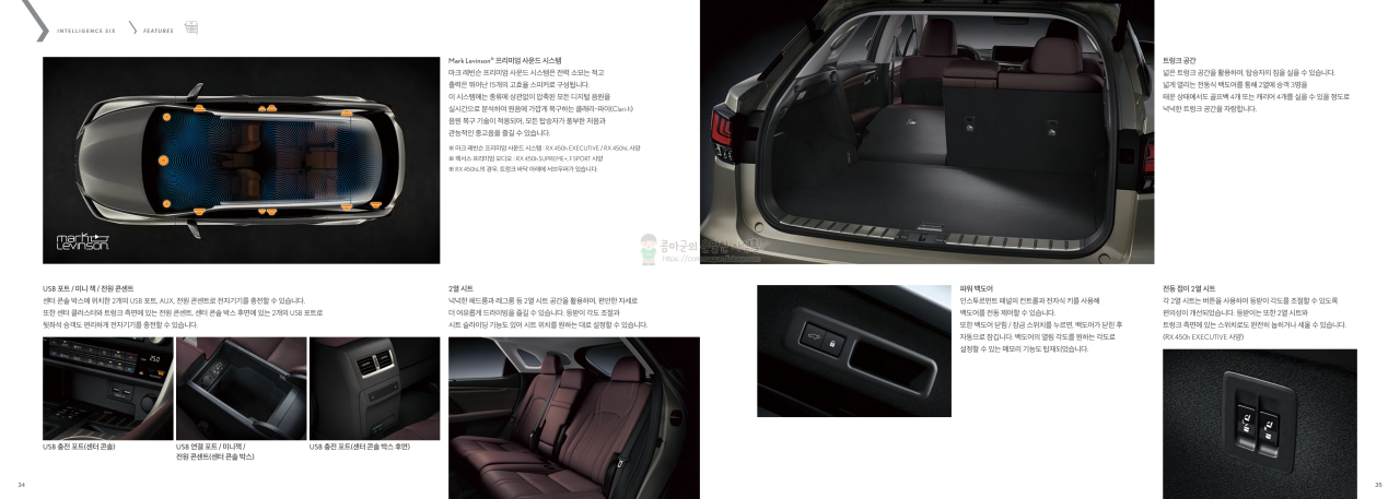 2023 렉서스 RX 카탈로그와 가격정보