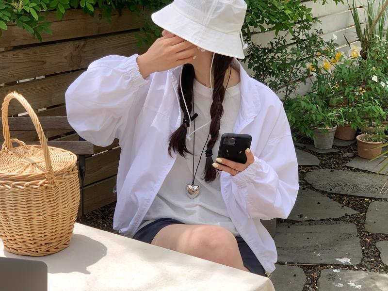 프리 썸머 블루종 (4color)