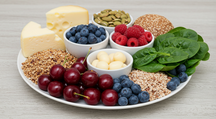 통풍 치료와 예방을 위한 식단 이미지