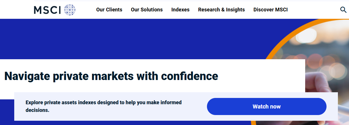 출처 : MSCI 홈페이지.