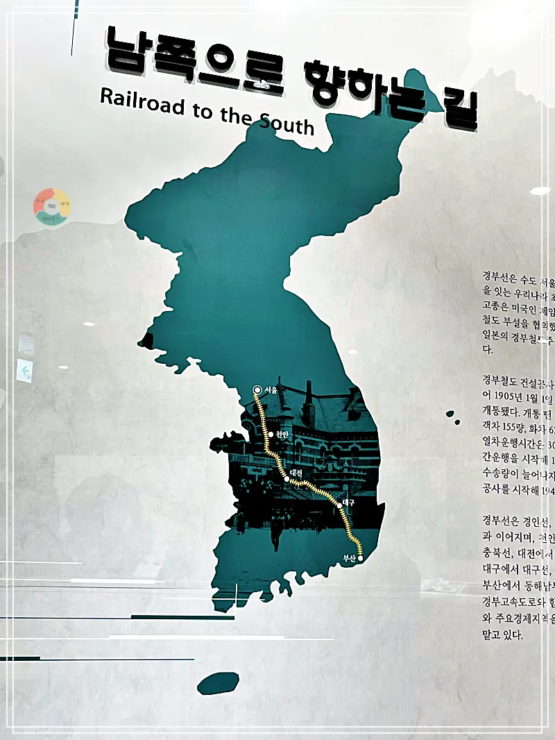 철도박물관_최초의철도-서울-부산