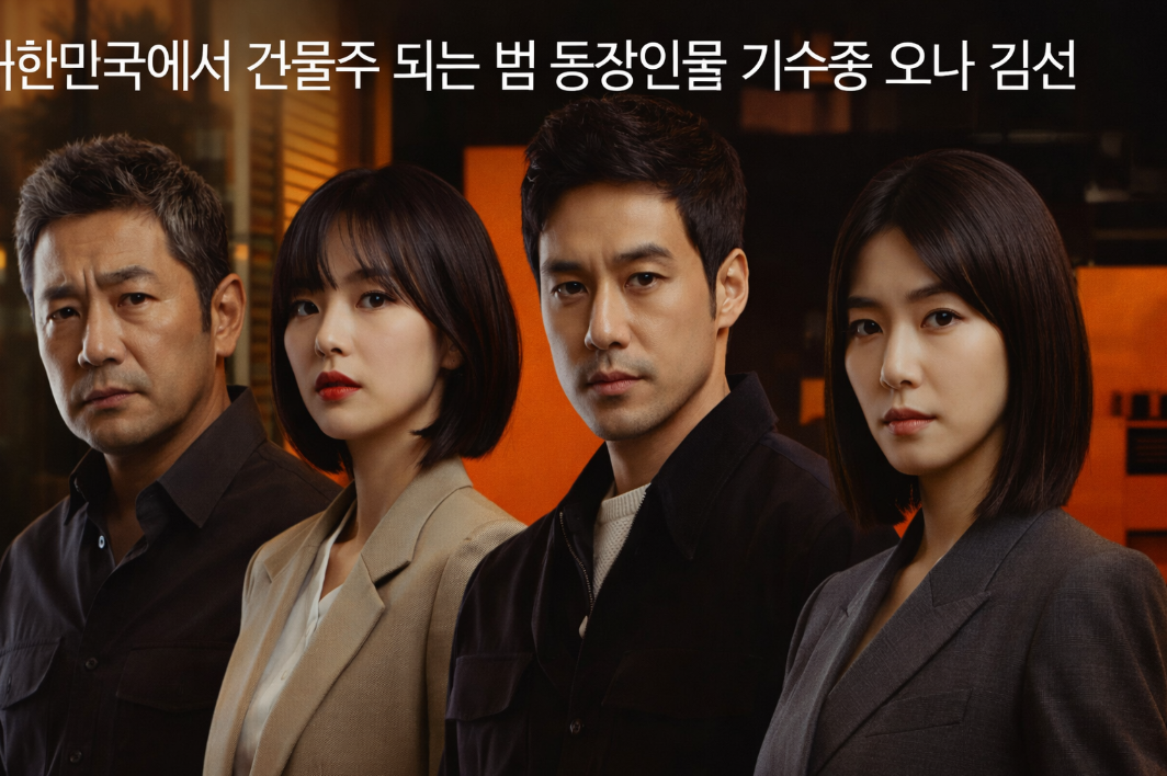대한민국에서 건물주 되는 법 등장인물&middot;줄거리 3분 완벽 정리
