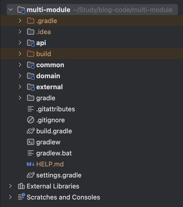 멀티 모듈 프로젝트