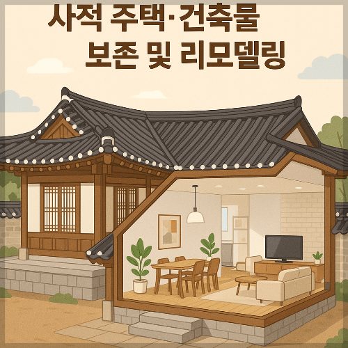 사적 건축물 리모델링을 통한 가치 보존