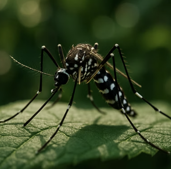 흰줄숲모기 암수 구별, 피 빠는 놈은 따로 있다? (암컷의 비밀)
