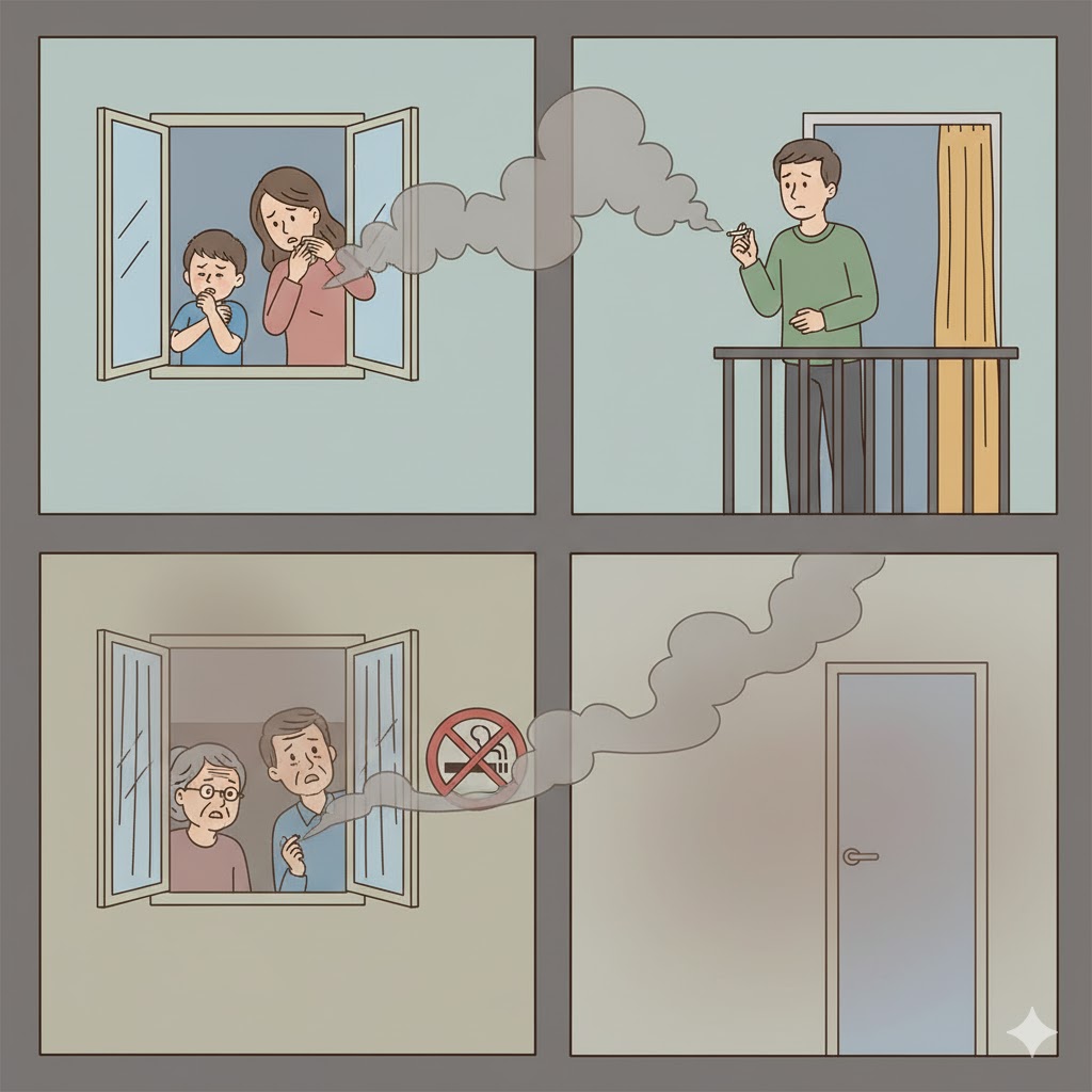아파트 흡연