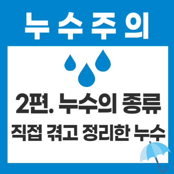 누수-종류