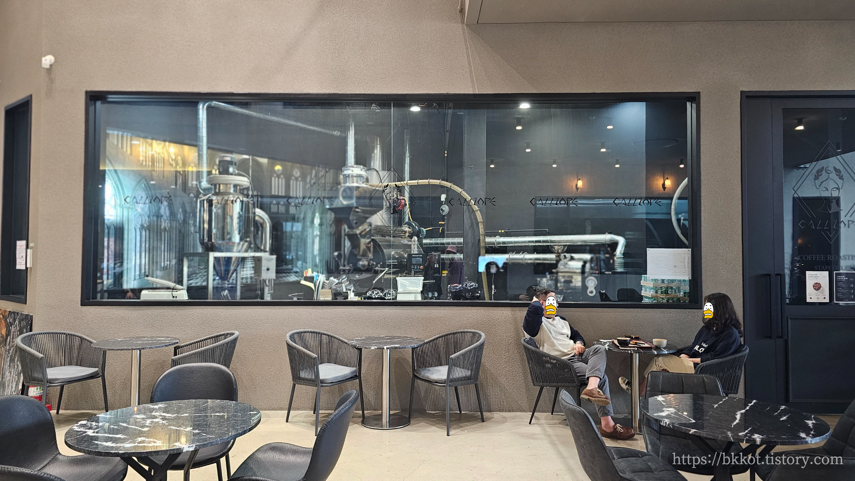 칼리오페 내부 전경