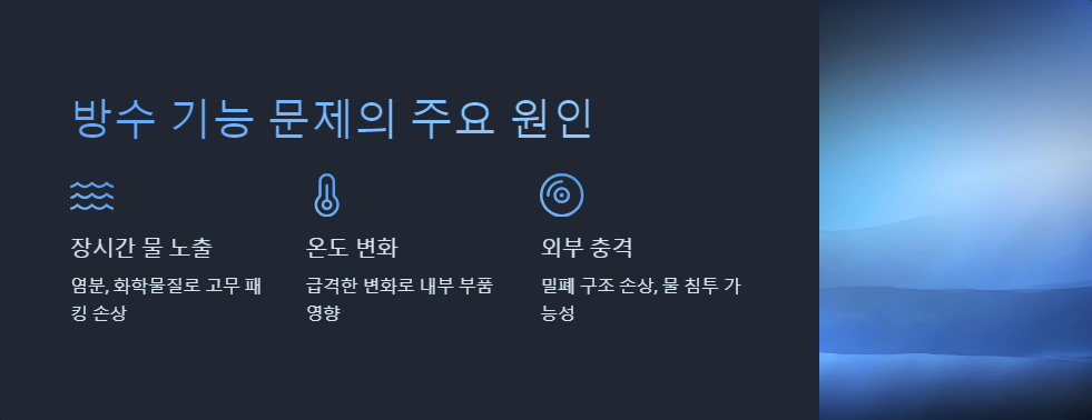 방수기능