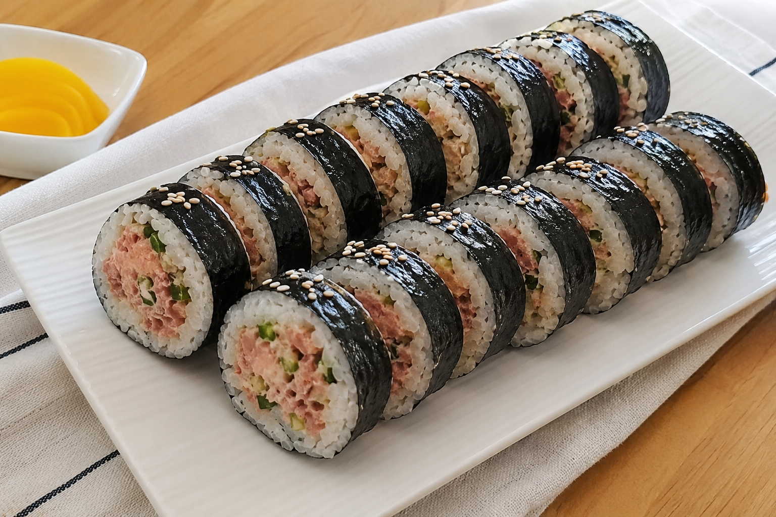 청양고추 스팸마요 김밥