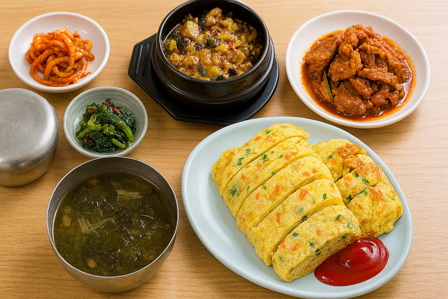 생활의달인 달걀말이 현대정육식당