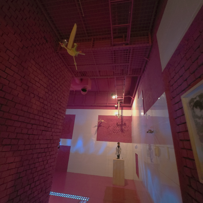 영월 젊은달와이파크 핑크 복도 할로윈