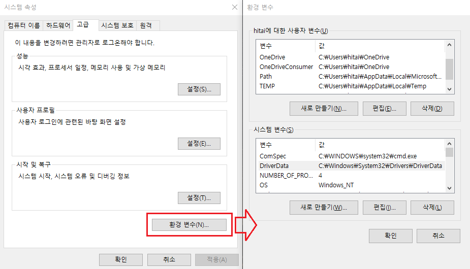 MySQL환경설정