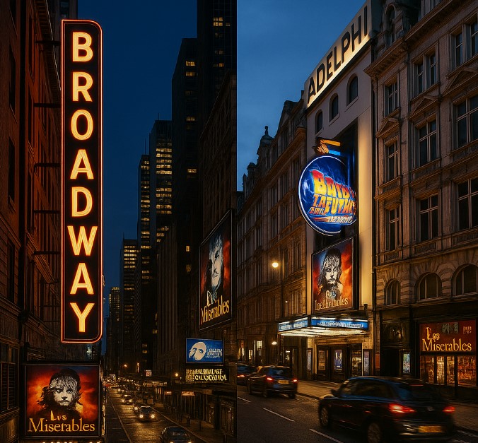 미국 브로드웨이와 영국 웨스트엔드