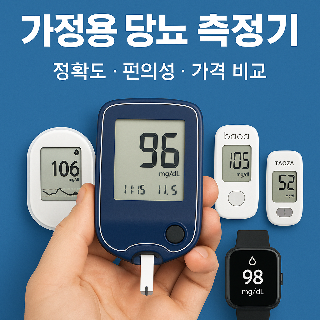 가정용 당뇨 측정기 추천 2025