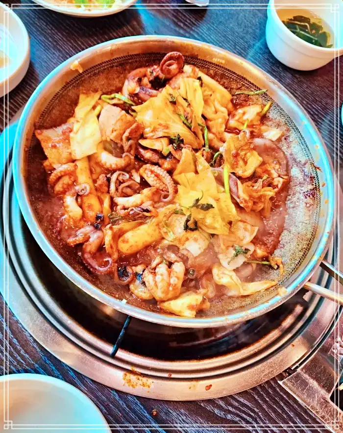 인천 송도 맛집 눈꽃 치즈 쭈꾸미 삼겹살, 쭈삼