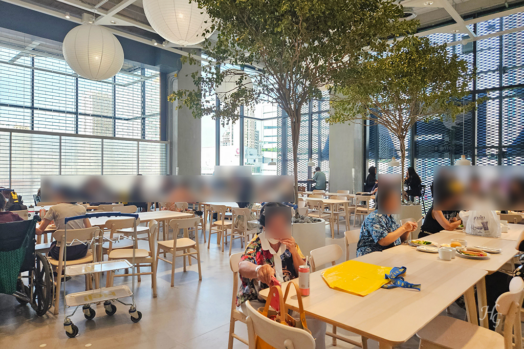 태국 방콕 이케아 수쿰빗점 IKEA Sukhumvit 레스토랑 좌석