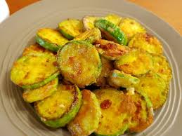 흐트러지지 않게 맛있는 부친 애호박전 완성 모습