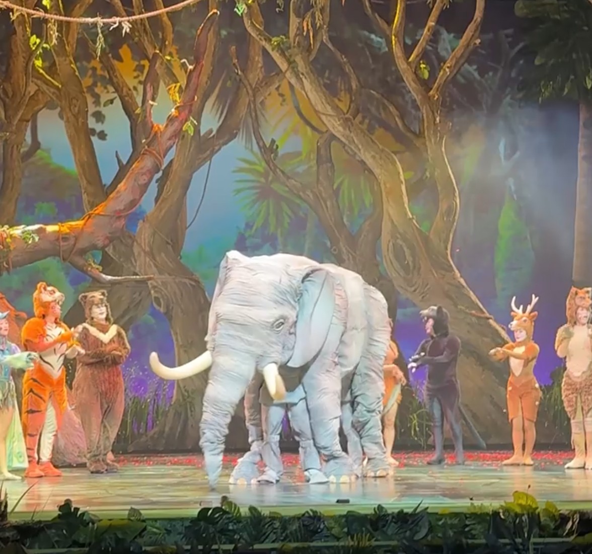 정글북 뮤지컬 공연 사진