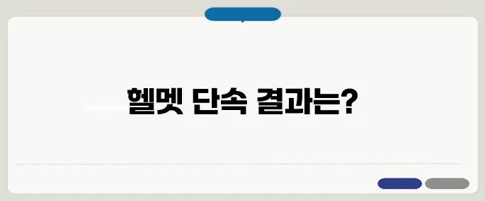 전동킥보드 헬멧 단속 100일, 과태료와 보험을 종합 정리합니다!