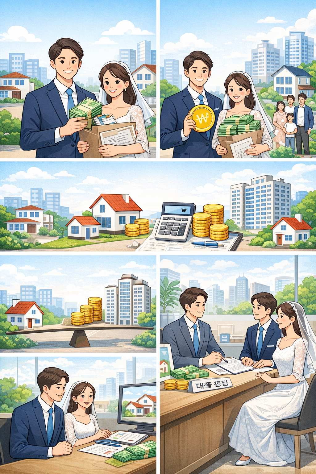 2026 신혼부부 디딤돌&middot;보금자리론 매매대출 신청방법 완벽 정리