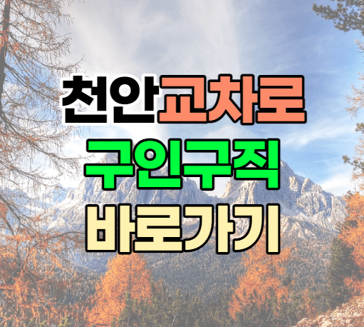 천안교차로 썸네일