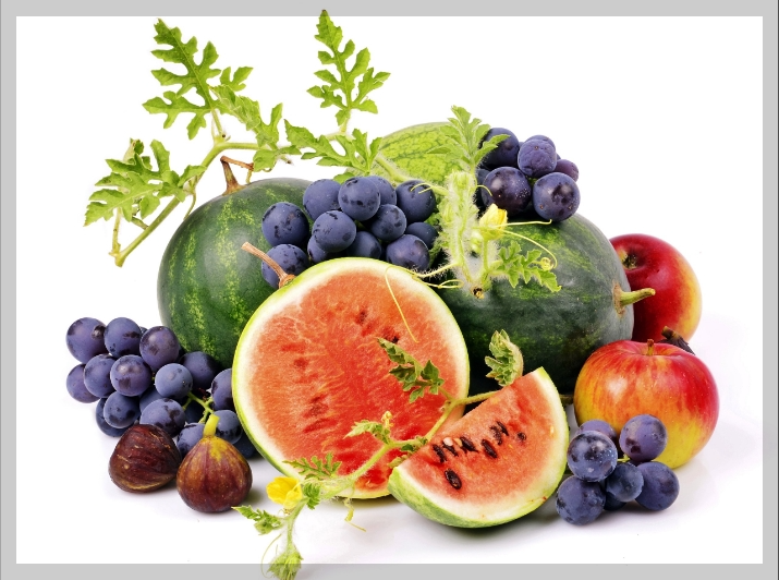 수박.포도 사진