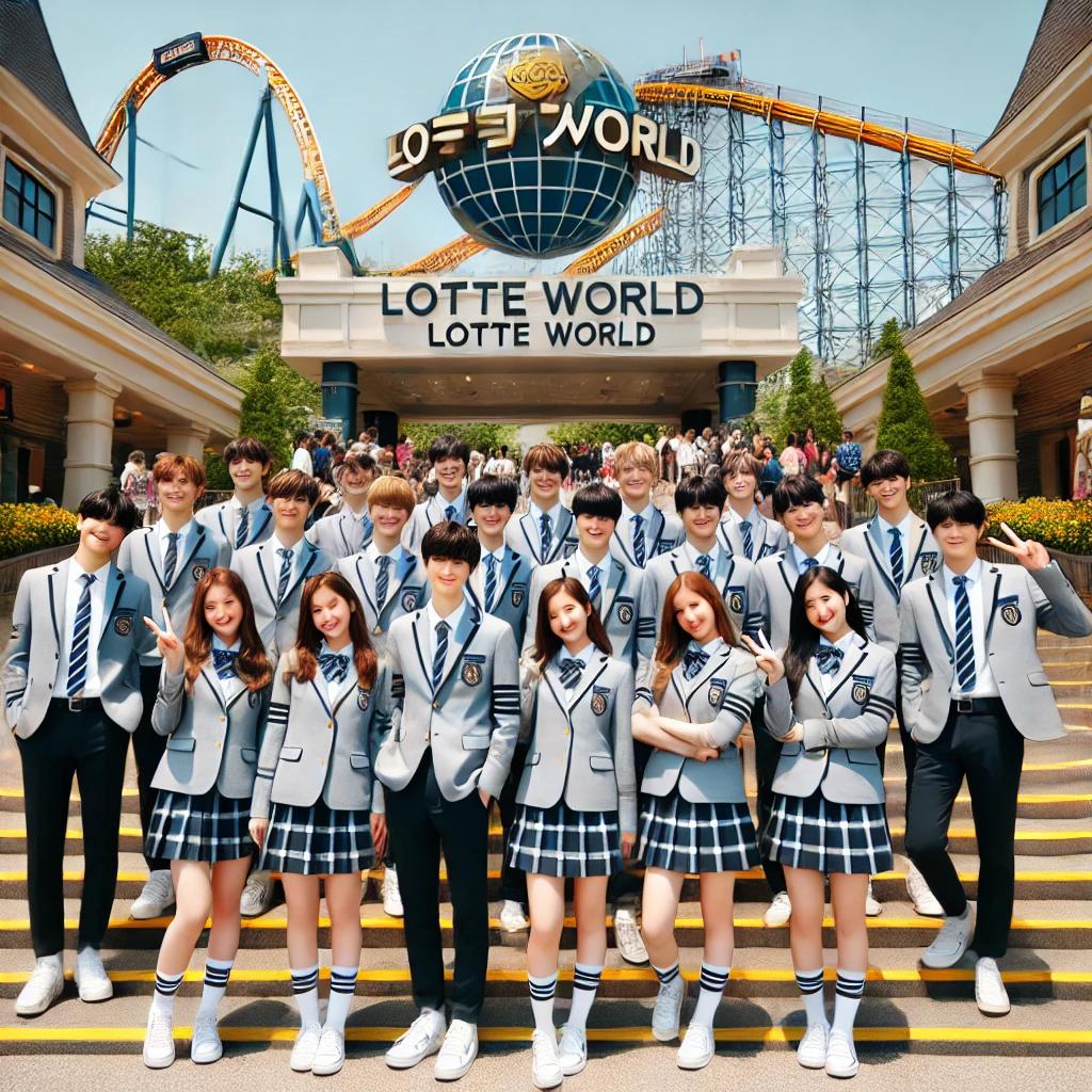 롯데월드 교복대여 가격