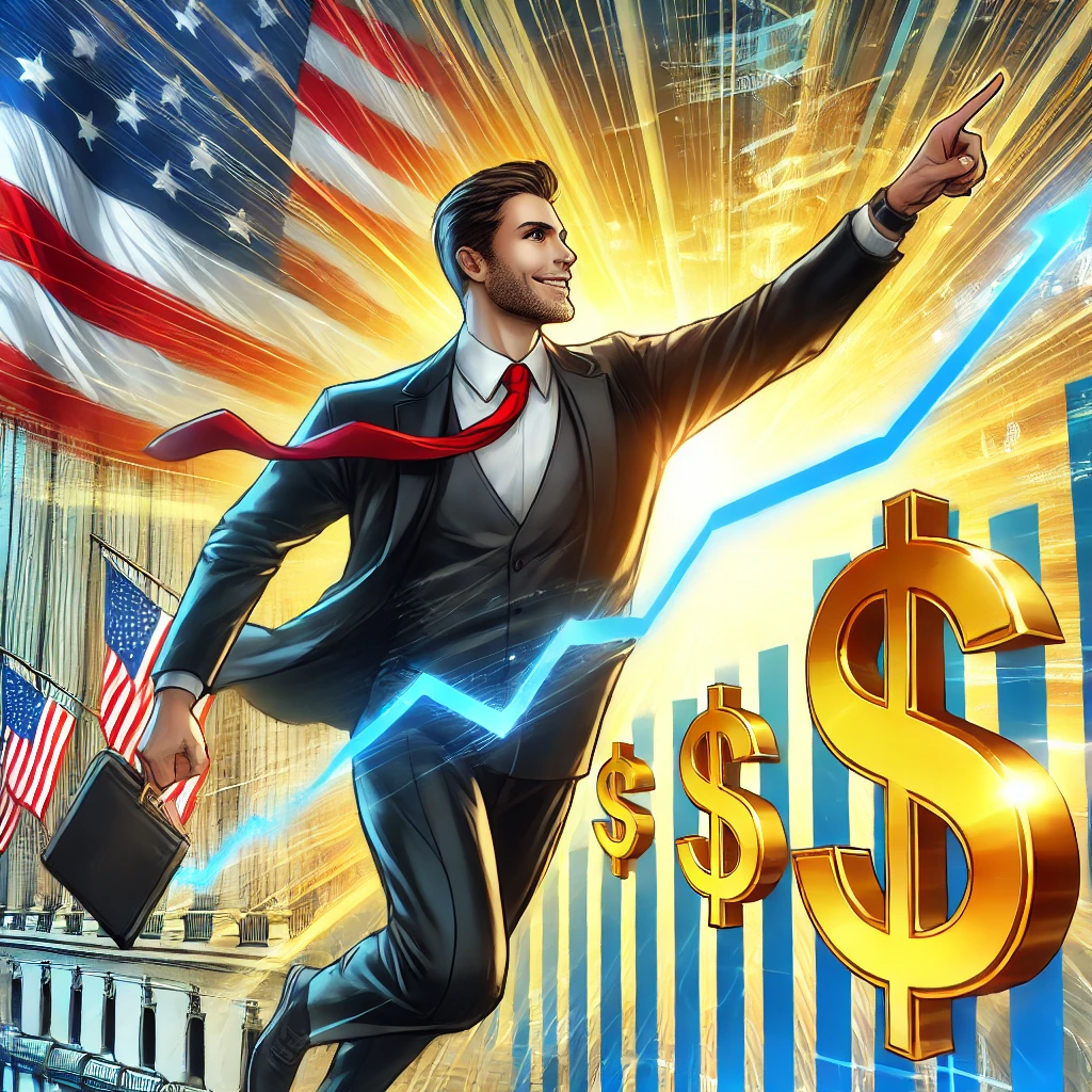 트럼프 랠리 주식 투자 이미지