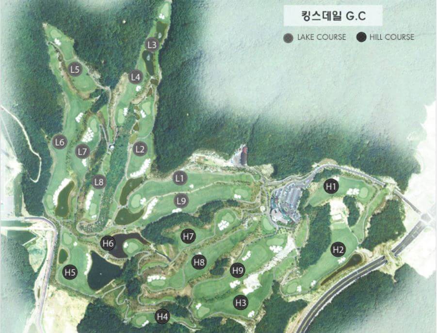 킹스데일 CC 코스