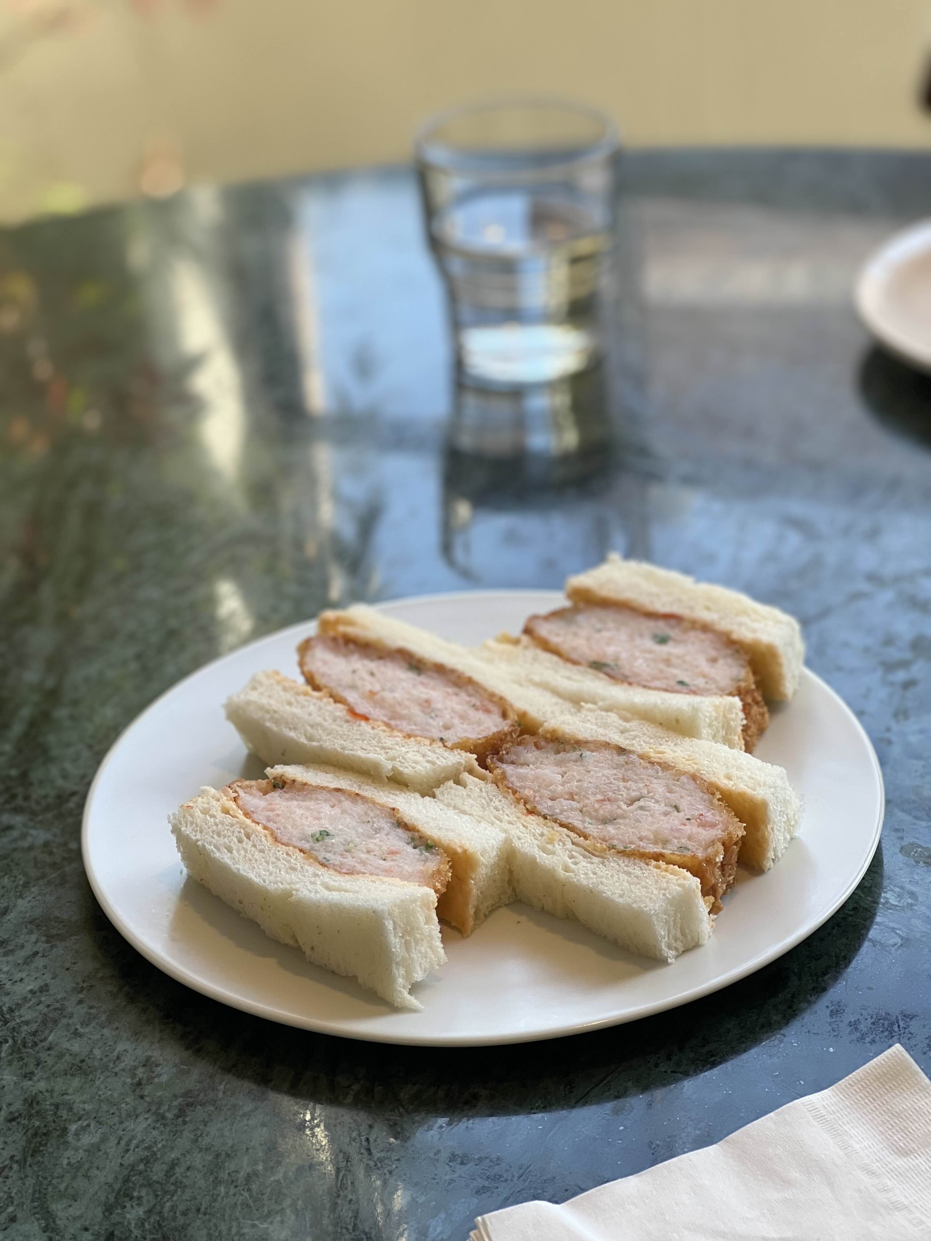 옥앤수 새우 가츠 산도 가츠산도맛집