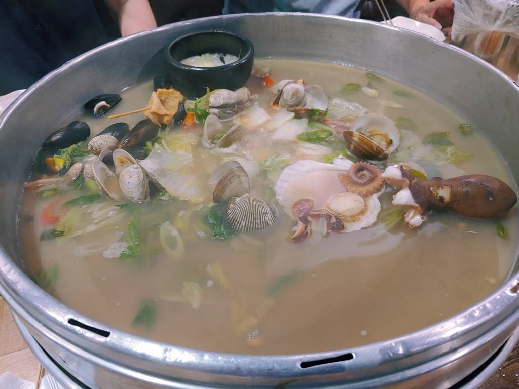 조개전골 국물