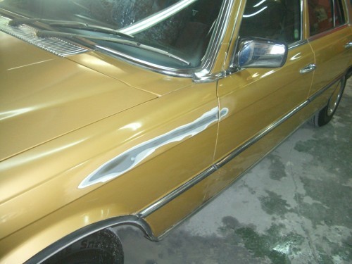 컴파운드로 복원 불가능한 흠집