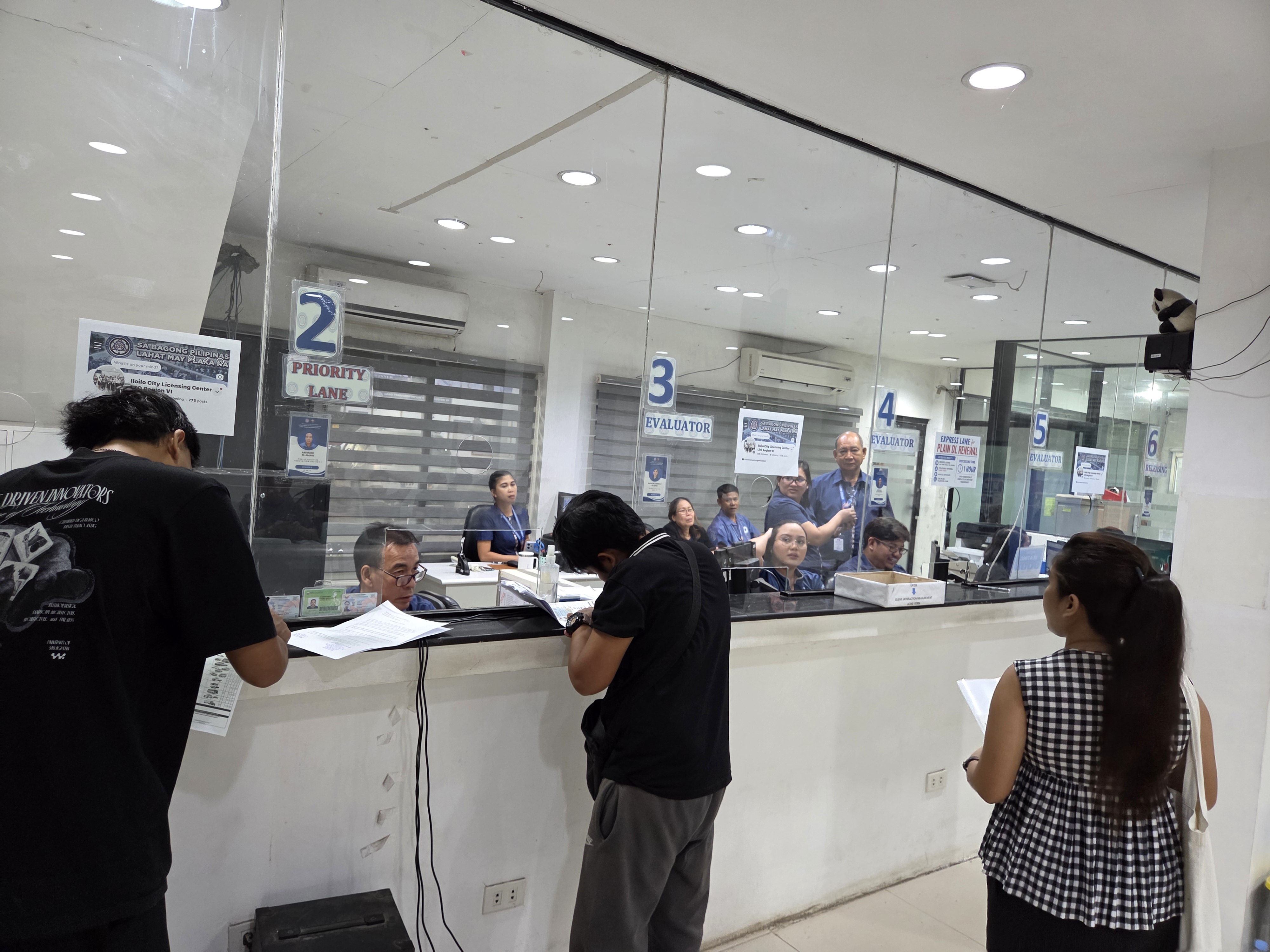 일로일로 LTO 운전면허 발급현장