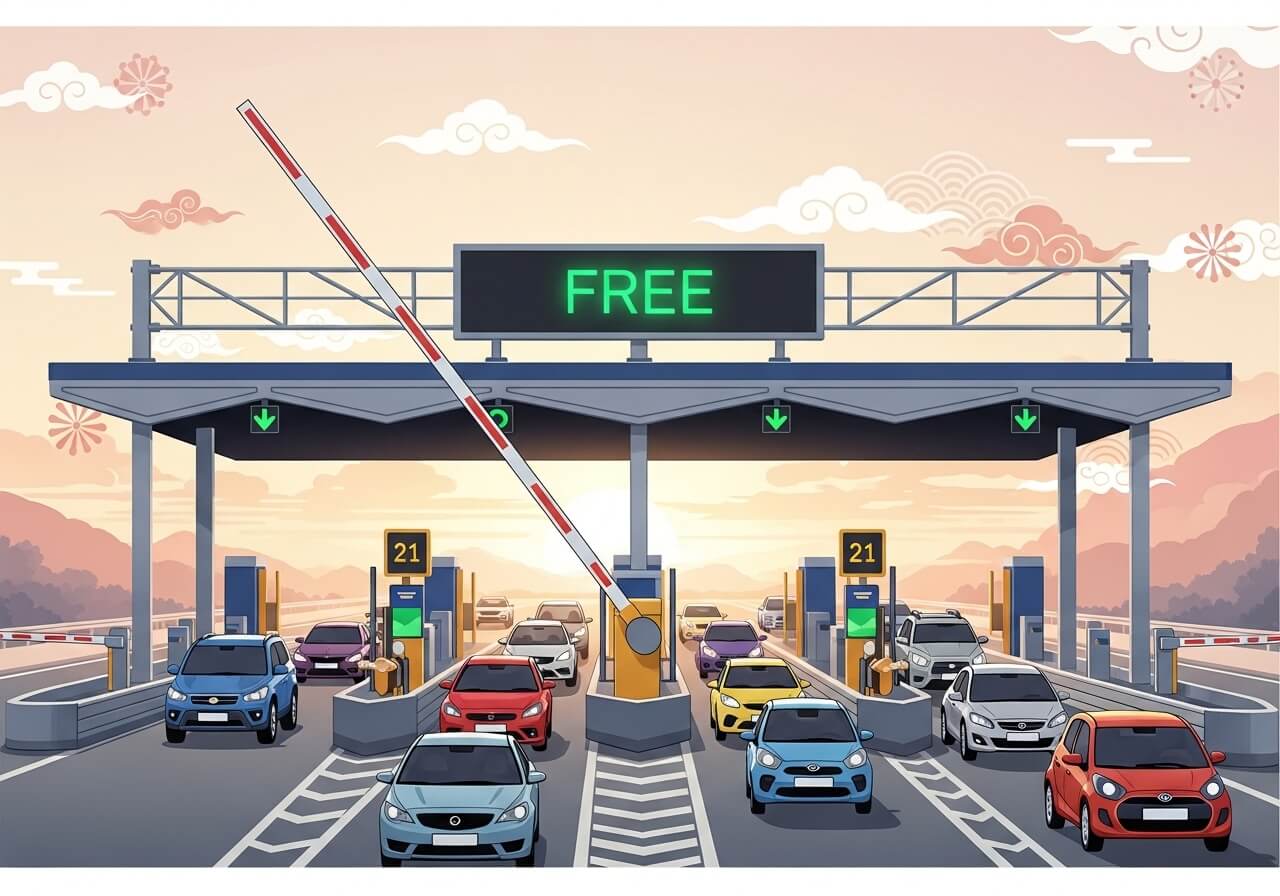 설연휴 고속도로 통행료 면제