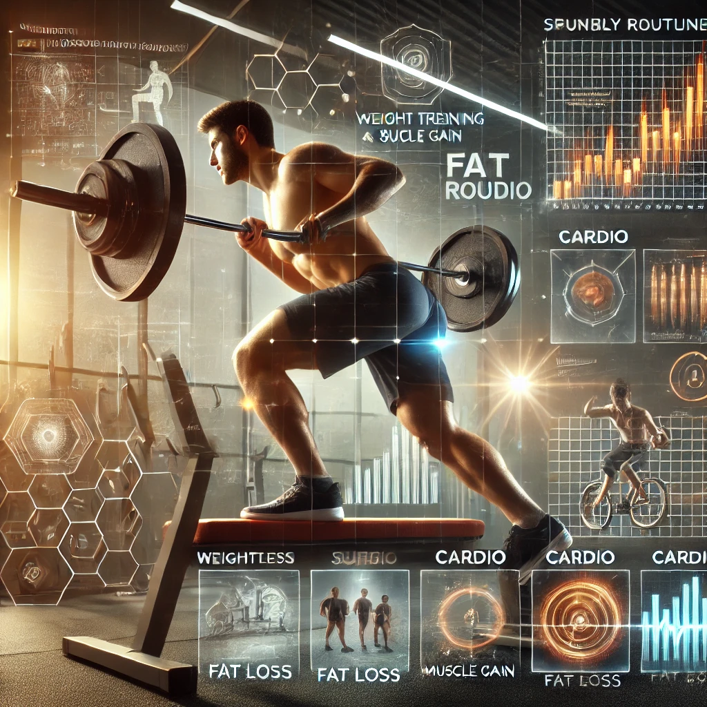 웨이트 + 유산소 병행 시너지 전략 관련 사진