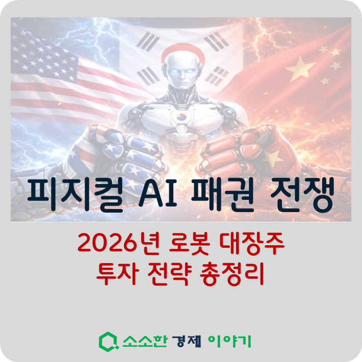 피지컬 AI 패권 전쟁 ❘ 2026년 로봇 대장주 투자 전략 총정리