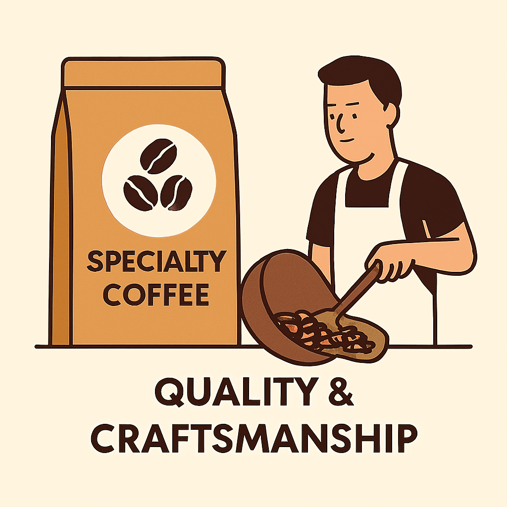 스페셜티 원두와 확실한 품질