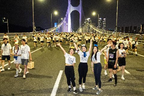 2025 나이트레이스 인 부산 | 광안리 비치 야간 8.15km 코스·블랙이글 에어쇼·드론 라이트쇼