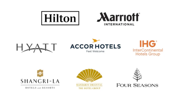 글로벌 체인호텔 로고