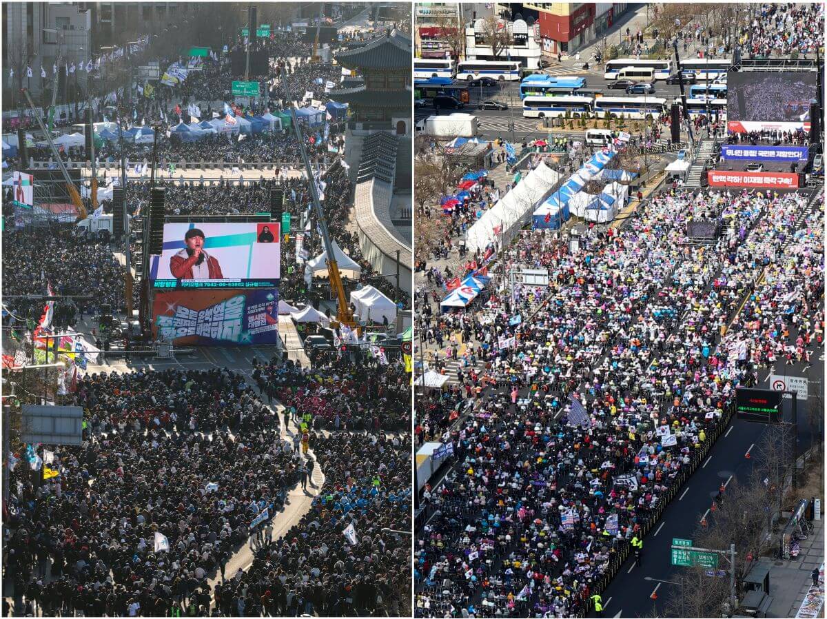 운명의날, 윤석열 탄핵 현장 갑호비상 발령
